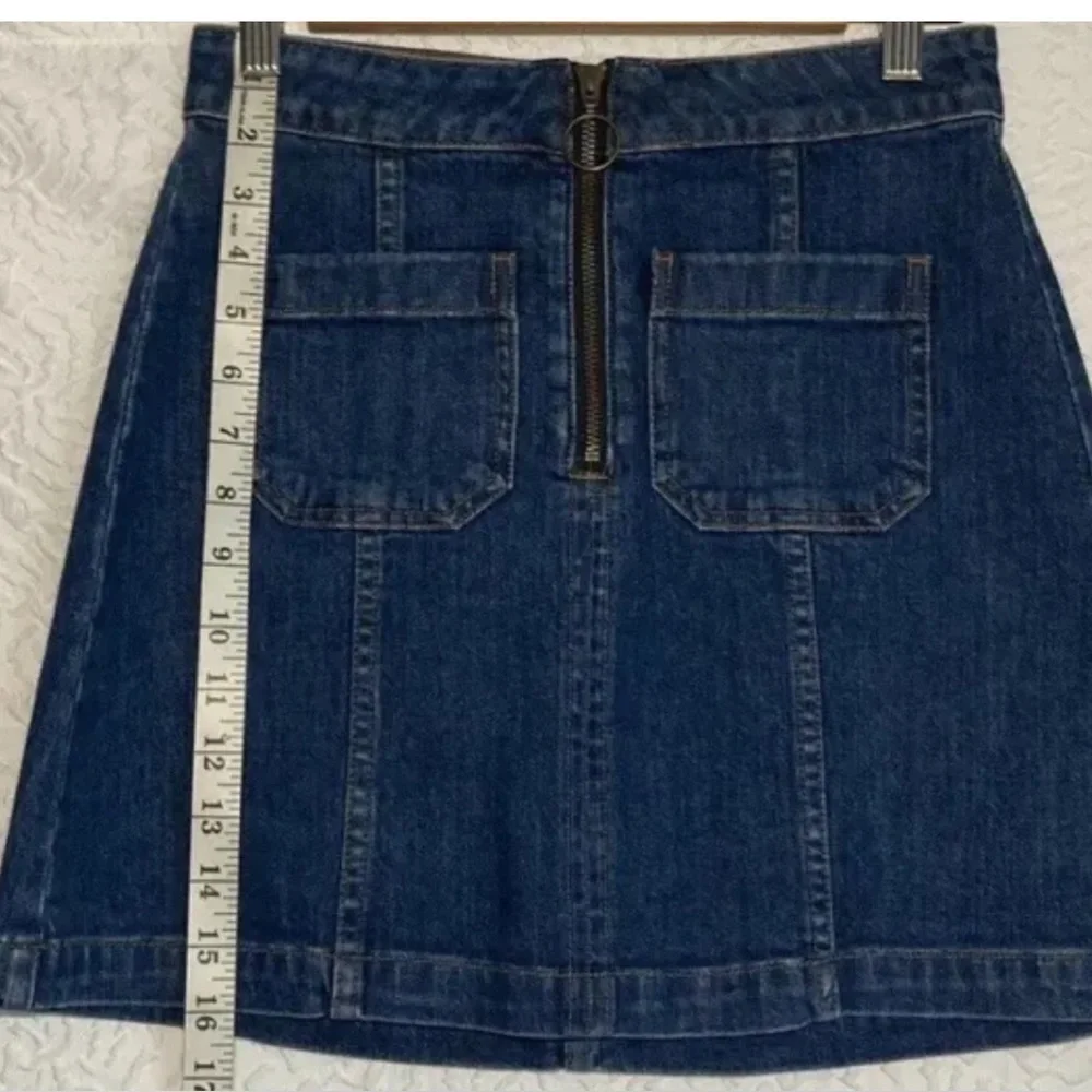 Madewell zip denim